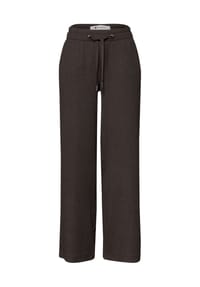Street One - Stoffhose, High-Waist, für Damen - 10001 BLACK