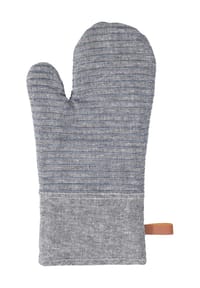 WENKO® - Topfhandschuhe "Ada Stripes", 1 Paar - GRAU
