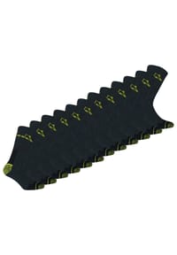 diadora - Unisex Arbeitssocken, 12er Pack - Sportsocken, Baumwolle, Logo, einfarbig - Anthrazit