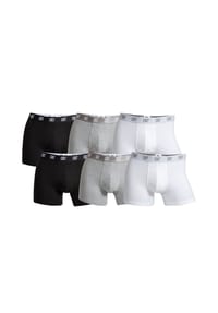 CR7 - Herren Boxer Shorts, 6er Pack - Trunks, Organic Cotton Stretch - Blau