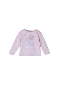 s.Oliver - Langarmshirt, Baumwolle, für Babys und Kleinkinder - 4702  LILAC/PINK
