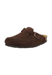 ROHDE - Veloursleder Pantoletten - Camel