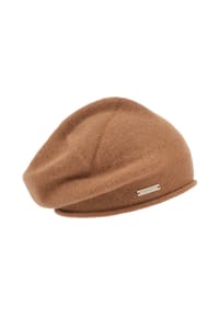 SEEBERGER - Cashmere Baske  mit Rollkante 17702-0 - 11 ANTHRA