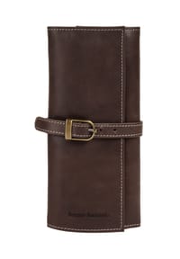 bruno banani - Schmuckrolle Echt Leder - braun