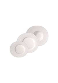 Villeroy & Boch Teller-Set Manufacture Ice 6er Set weiß - MANUFACTURE ICE - weiß