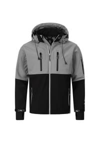 Rock Creek - Jacke Softshelljacke Regular Fit - Schwarz