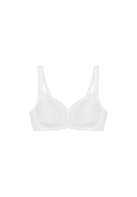 TRIUMPH - Modern Lace+Cotton BH, bügellos, Spitzendetails, für Damen - BLACK