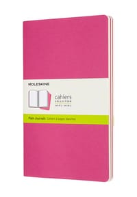 MOLESKINE® - Notizbuch, "Cahier", large, 3er-Set - PINK