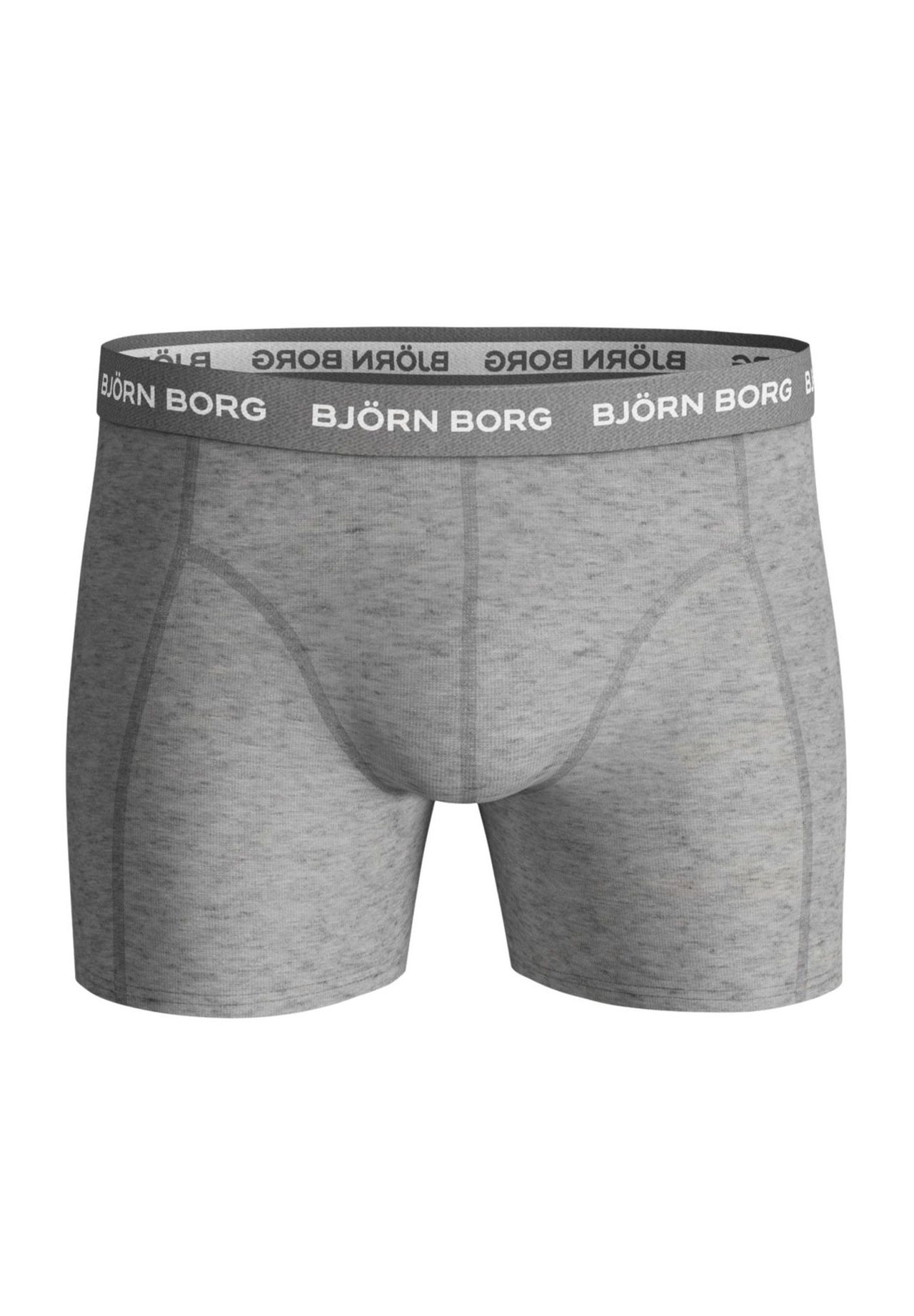BJORN BORG Herren Boxershorts 5er Pack Pants Cotton Stretch Logobund GALERIA
