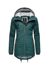 ragwear™ - Winterjacke Zuzka Winter - Black Zig Zag22