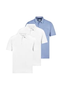 Redmond - Poloshirt 3er Pack Basic - Beige