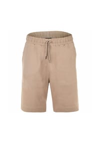 EMPORIO ARMANI - Herren Bermudashorts - LINEN BLEND, Bermuda, Leinen-Viskose-Mix - Blau