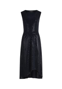 Vera Mont - Cocktailkleid im Glitzer-Look - Dunkelblau/Grau