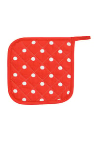KRACHT® - Topflappen "Pünktchen" - 10 ROT