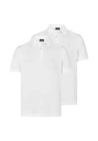 RAGMAN - Poloshirt 2er Pack Basic - Marine