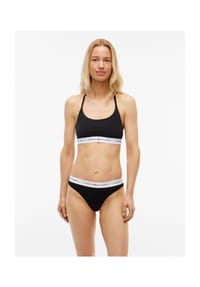 TOMMY HILFIGER - Hüftslip Signature Micro, Gummibund, für Damen - BDS BLACK