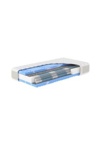 Hn8 schlafsysteme - Taschenfederkern Matratze "XXL Gelstar T-1000", H2, 90 x 190 cm, Höhe: ca. 25 cm - 