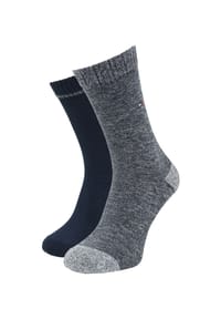TOMMY HILFIGER - Socken, 2er-Pack, für Damen - 001 DEEP ROUGE