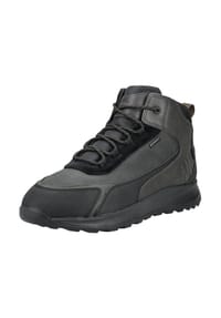 GEOX - Schnürstiefeletten, Wechselfußbett, gefüttert, für Herren - C9999 BLACK