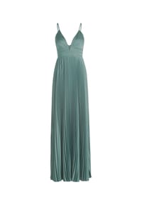 Vera Mont - Chiffonkleid mit V-Ausschnitt - Cloudy Sky