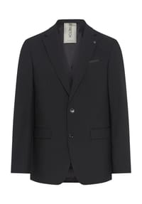 MANGUUN - Sakko, Reverskragen, für Herren - 790 BLACK