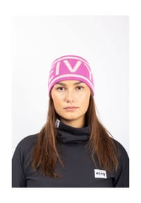 eivy - Stirnband Throwback Mit Schriftzug - True Pink