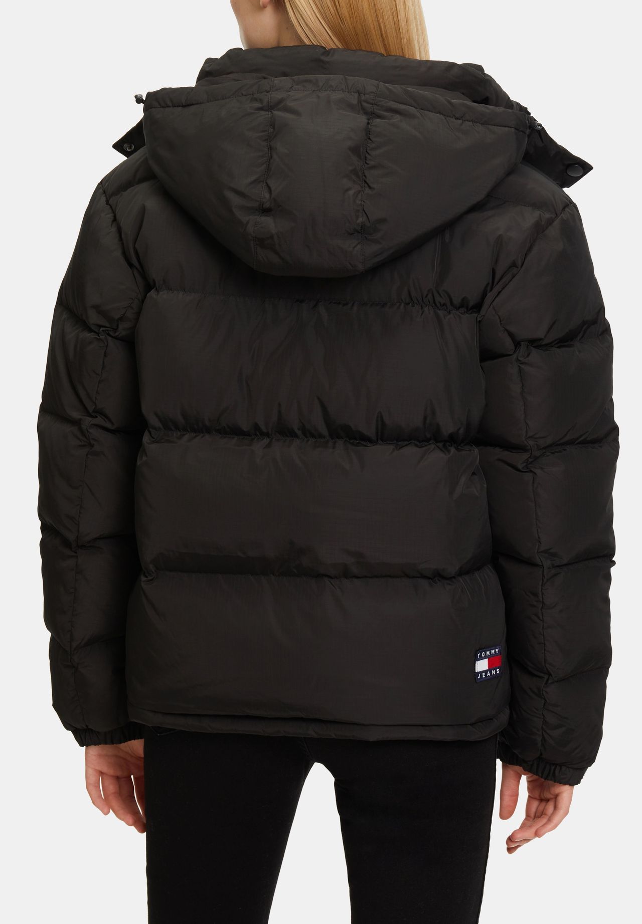 TOMMY Jeans Steppjacke, Kapuze, Logo-Patch, für Damen | GALERIA