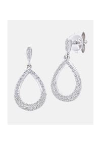 Diamant L'eternel - Ohrhänger, mit Diamant, 375 Weißgold - white gold