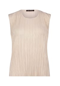 BETTY BARCLAY - Casual-Shirt mit Glanzeffekt - Grau Beige