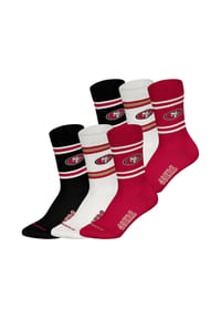 NFL - Freizeitsocken San Francisco 49Ers Crew - RED/WHT/BLK