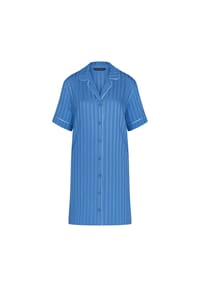 Triumph - Nachthemd AMOURETTE JACQUARD, Kurzarm, für Damen - 005J CIEL