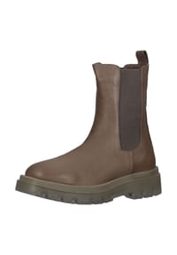 LAZAMANI - Leder/Textil Stiefelette - Taupe
