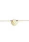 elli. Halskette Choker Kreis Plate Matt Geo 925 Silber Bild 2