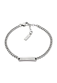 EMPORIO ARMANI - Herren Armband, Edelstahl - SILBER