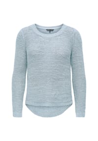 ONLY® - Strickpullover, Rippblende, für Damen - 178879 RASPBERRY