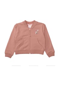 JETTE - Sweatjacke, Stehkragen, für Kinder - 402 ROSEWOOD