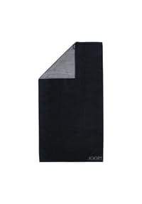 JOOP! Duschtuch, Doubleface - Classic - SCHWARZ