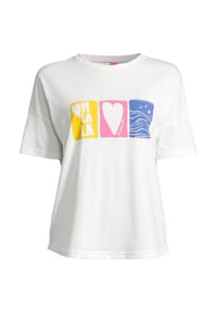 salzhaut - Shirt ORSLÄNGS - Offwhite