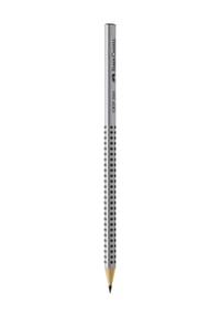 Faber-Castell - Bleistift "Grip 2001" - GRAU, schwarz