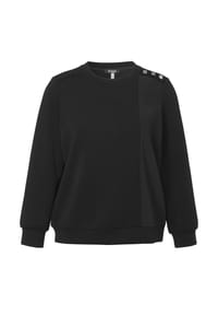 frapp - Sweatshirt Große Größen - black