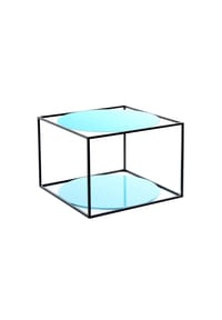 Kayoom - Beistelltisch Cody 110 - blau - schwarz