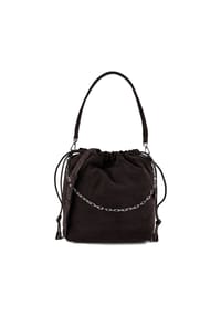 LIEBESKIND LYA - Beuteltasche, Leder, für Damen - DEEP SOIL
