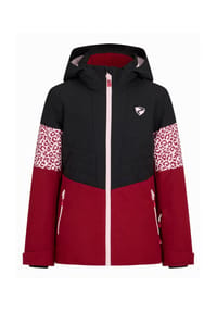 ziener - Skijacke Leo, Stehkragen, für Kinder - 252 WINE PIGM.