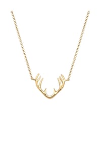 elli. - Halskette Rentier Geweih 925 Sterling Silber - Silber