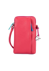 Mywalit - Handytasche Leder 12 cm - pitch blue