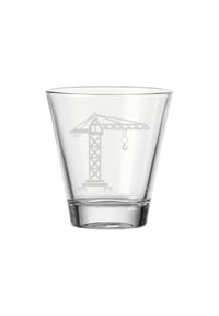 LUXENTU - Kinderbecher Kran 215 ml transparent - transparent