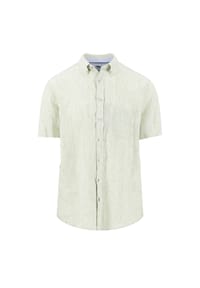 FYNCH-HATTON® - Classic Linen Stripe, B, 740  AVOCADO, M - 653  NEW BREEZE
