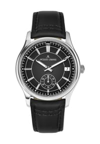 JACQUES LEMANS DERBY - Herren Armbanduhr "JL 1-2197A" - SCHWARZ