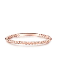 GLANZSTÜCKE MÜNCHEN - Damen Ring aus 925/- Sterling Silber in Roségold - roségold