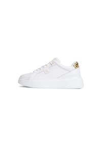 TOMMY HILFIGER - Sneaker, Emblem, für Damen - YBS  WHITE